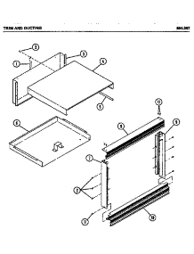 02 - Page 2 parts for Amana Microwave 894.307 from AppliancePartsPros.com