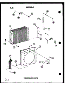 03 - Portable Condenser Parts parts for Amana Air Conditioner 8P-5AUMS / P5497230R from AppliancePartsPros.com