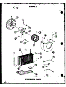 05 - Evap Parts parts for Amana Air Conditioner 8P-5L / P5497321R from AppliancePartsPros.com