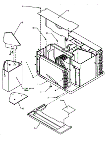 05 - Miscellaneous Chassis Assy Parts parts for Amana Air Conditioner 8QZ21TB / P1200703R from AppliancePartsPros.com