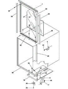 05 - Window Mtg Parts parts for Amana Air Conditioner 8V2S / P1212701R from AppliancePartsPros.com
