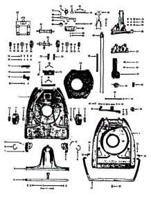 05 - Mainbody parts for Hoover Vacuum 913 from AppliancePartsPros.com