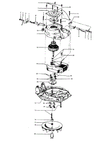 06 - Motor Assembly parts for Hoover Vacuum 913-01 from AppliancePartsPros.com