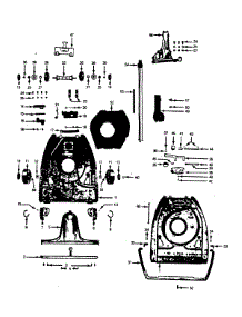 05 - Mainbody parts for Hoover Vacuum 918 from AppliancePartsPros.com