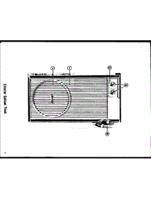02 - Exterior Cabinet Front parts for Amana Air Conditioner 9-2DH from AppliancePartsPros.com
