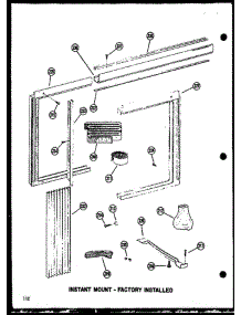 04 - Instant Mount - Factory Installed parts for Amana Air Conditioner 9-2NM / P5497408R from AppliancePartsPros.com