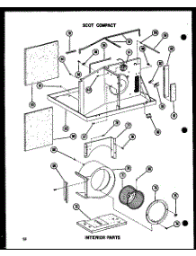 04 - Interior Parts parts for Amana Air Conditioner 9-5J / P5439094R from AppliancePartsPros.com