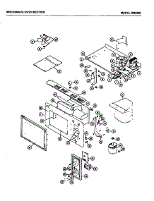05 - Page 1 parts for Amana Range 969.000 from AppliancePartsPros.com