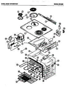 04 - Oven parts for Amana Range 970.000 from AppliancePartsPros.com