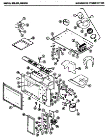 05 - Page 1 parts for Amana Microwave 988.000 from AppliancePartsPros.com