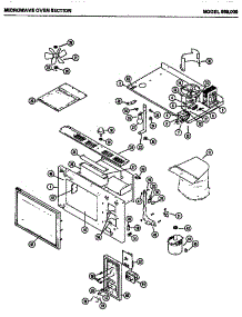05 - Page 1 parts for Amana Range 989.000 from AppliancePartsPros.com