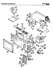 05 - Page 1 parts for Amana Range 989.001 from AppliancePartsPros.com