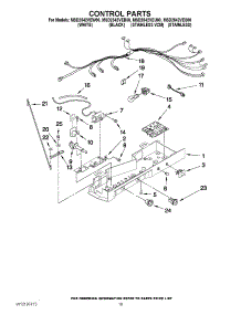 11 - Control Parts parts for Maytag Refrigerator MSD2542VES00 from AppliancePartsPros.com