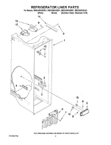 02 - Refrigerator Liner Parts parts for Maytag Refrigerator MSD2550VEB01 from AppliancePartsPros.com