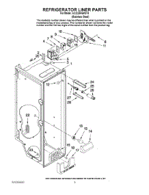 02 - Refrigerator Liner Parts parts for Maytag Refrigerator AC2228HEKS14 from AppliancePartsPros.com
