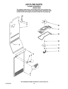 09 - Air Flow Parts parts for Maytag Refrigerator AC2228HEKS14 from AppliancePartsPros.com