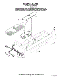 10 - Control Parts parts for Maytag Refrigerator AC2228HEKS14 from AppliancePartsPros.com