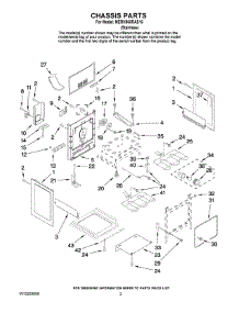 03 - Chassis Parts parts for Maytag Range MERH865RAS16 from AppliancePartsPros.com