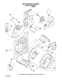 03 - Bulkhead Parts parts for Maytag Dryer NED4800VQ1 from AppliancePartsPros.com