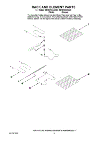 06 - Rack And Element Parts parts for Maytag Range MER6755AAQ25 from AppliancePartsPros.com