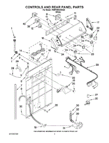 02 - Controls And Rear Panel Parts parts for Maytag Washer 7MMPM0320WQ0 from AppliancePartsPros.com