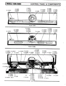 04 - Control Panel & Components parts for Maytag Washer A308S from AppliancePartsPros.com