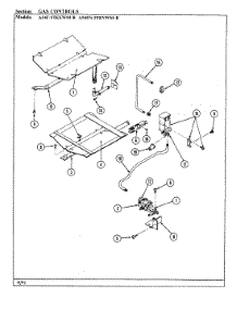 02 - Body parts for Admiral Oven A54FN-5TKVWM-R from AppliancePartsPros.com