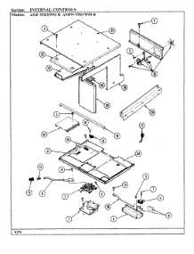 03 - Control Panel parts for Admiral Oven A54FN-5TKVWM-R from AppliancePartsPros.com