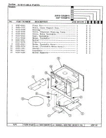 10 - Turntable parts for Admiral Oven A54FN-5TKVWM-R from AppliancePartsPros.com