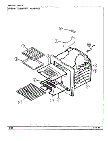 04 - Oven parts for Admiral Range A5898VRV from AppliancePartsPros.com