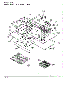 04 - Oven parts for Admiral Range A59GN-5TVW-R from AppliancePartsPros.com