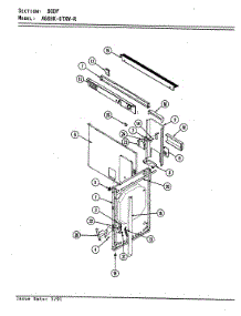 05 - Oven parts for Admiral Range A68HK-6TXW-R from AppliancePartsPros.com