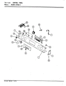 06 - Top Assy. parts for Admiral Range A68HK-6TXW-R from AppliancePartsPros.com