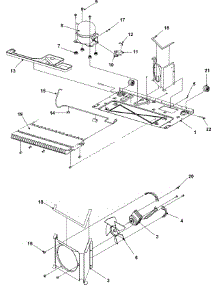 02 - Compressor parts for Amana Refrigerator ABL1922FES / ABL1922FES0 from AppliancePartsPros.com