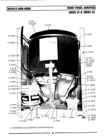 10 - Panel (Front) (Series 01) parts for Maytag Washer A806S from AppliancePartsPros.com