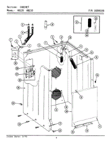 02 - Cabinet parts for Maytag Washer A8210 from AppliancePartsPros.com