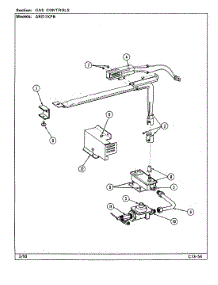 04 - Control System parts for Admiral Oven A9211XPB from AppliancePartsPros.com