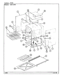 07 - Oven parts for Admiral Oven A9211XPB from AppliancePartsPros.com