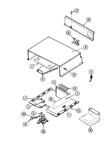 05 - Internal Controls parts for Admiral Oven A9475VRV from AppliancePartsPros.com