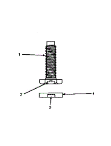 13 - Leveling Leg (Change) parts for Amana Washer AA4410 from AppliancePartsPros.com