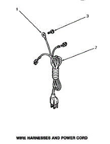 21 - Wire Harnesses & Power Cord parts for Amana Washer AA8431 from AppliancePartsPros.com