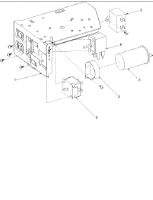 03 - Control Assembly parts for Amana Air Conditioner AAC121SRA / PAAC121SRA0 from AppliancePartsPros.com