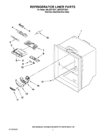 02 - Refrigerator Liner Parts parts for Maytag Refrigerator ABR2227VES1 from AppliancePartsPros.com