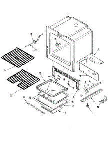 05 - Oven / Base parts for Amana Range AGS5730BDW from AppliancePartsPros.com