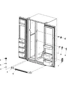 12 - Light Covers And Toe Grille parts for Amana Refrigerator AS2626GEKB from AppliancePartsPros.com
