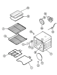 05 - Oven parts for Amana Oven ACB6260AB from AppliancePartsPros.com