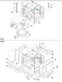 08 - Stirrer System & Outer Cavity parts for Amana Microwave ACE530 / P1325902M from AppliancePartsPros.com