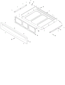 06 - Storage Drawer parts for Amana Range ACF3315AT / PACF3315AT2 from AppliancePartsPros.com