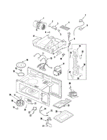 05 - Internal Controls parts for Amana Microwave ACO1560AC from AppliancePartsPros.com