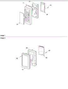 02 - Controller parts for Amana Microwave ACO1860AC / PACO1860AC0 from AppliancePartsPros.com